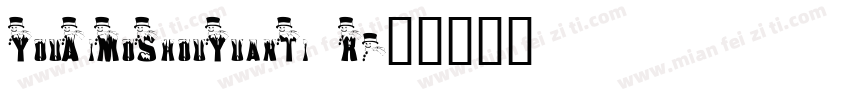 YouAiMoShouYuanTi R字体转换